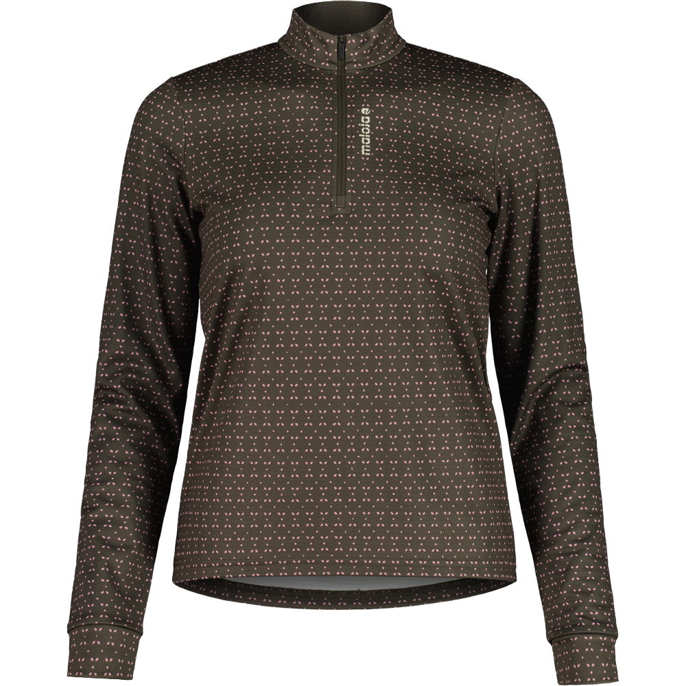 Maloja - SawangM. Longsleeve Damen alpine woods leaf