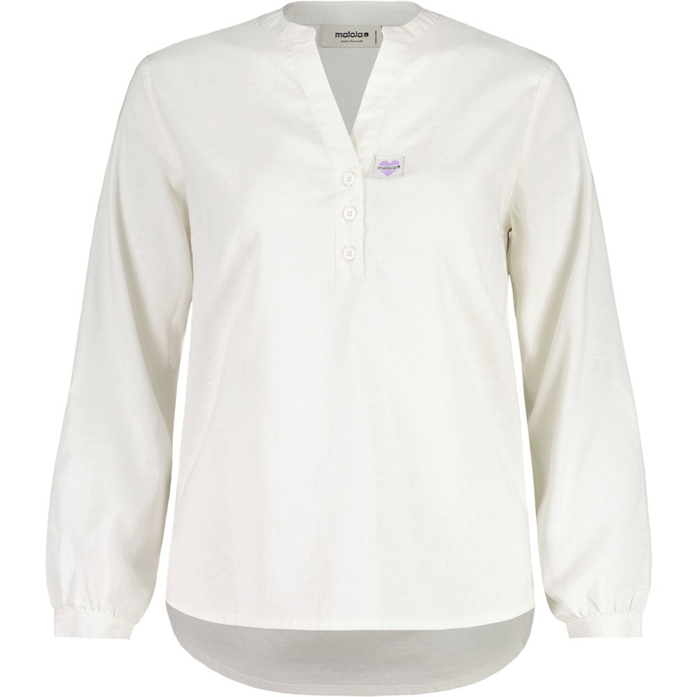 Maloja - StreicheckM. Bluse Damen natural