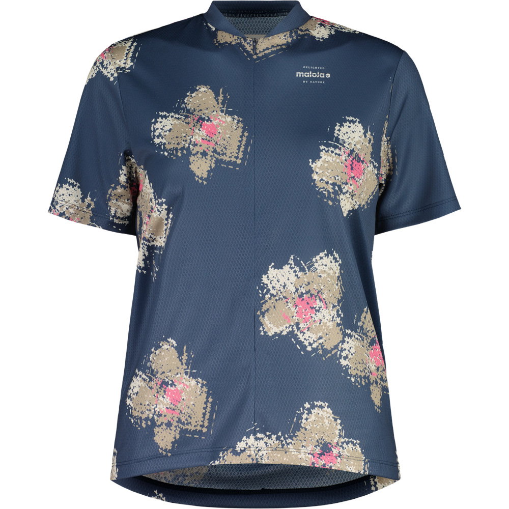 Maloja - SundaM. Allmountain 1/2 Bike Shirt Damen dusty blue joy