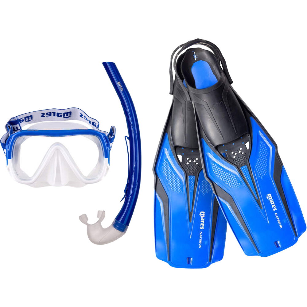 Mares - Nateeva Keewee Schnorchelset blau