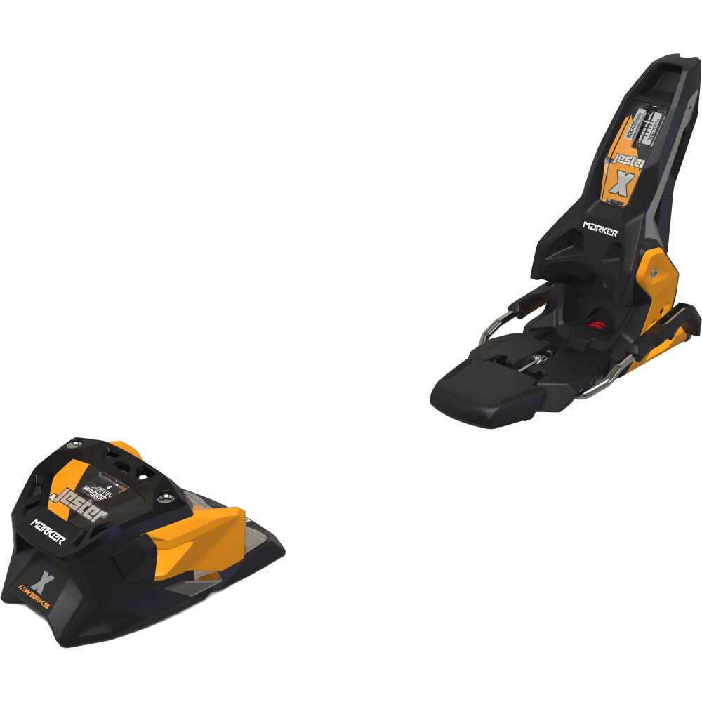 Marker - Jester X 16 MWerks Freeski Bindung schwarz-orange 90mm Stopper