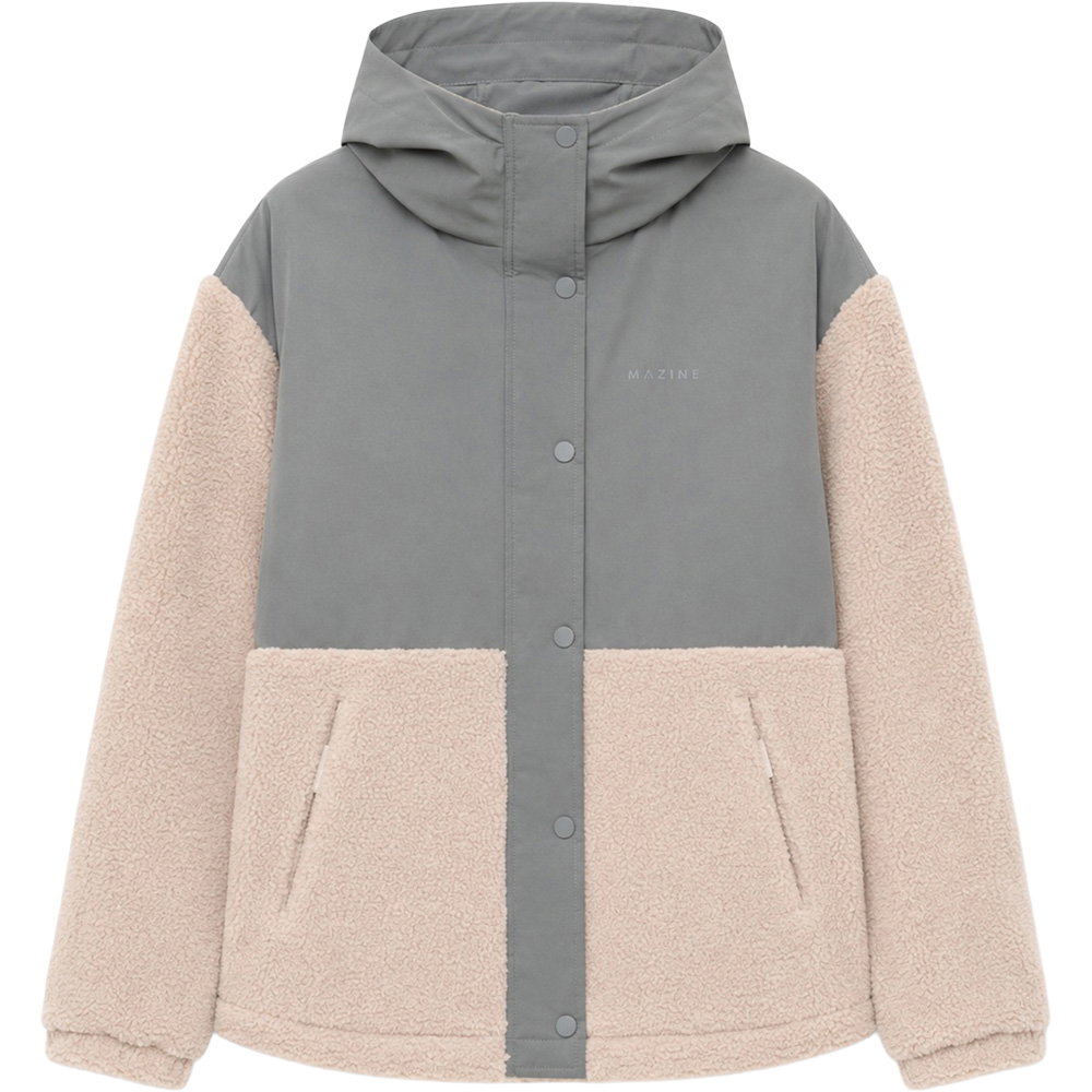 Mazine - Fabric Blocking Jacke Damen light bottle