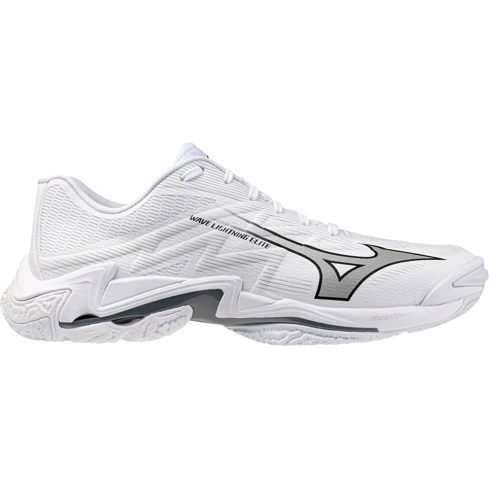 Mizuno - Wave Lightning Elite Hallenschuhe Herren weiß