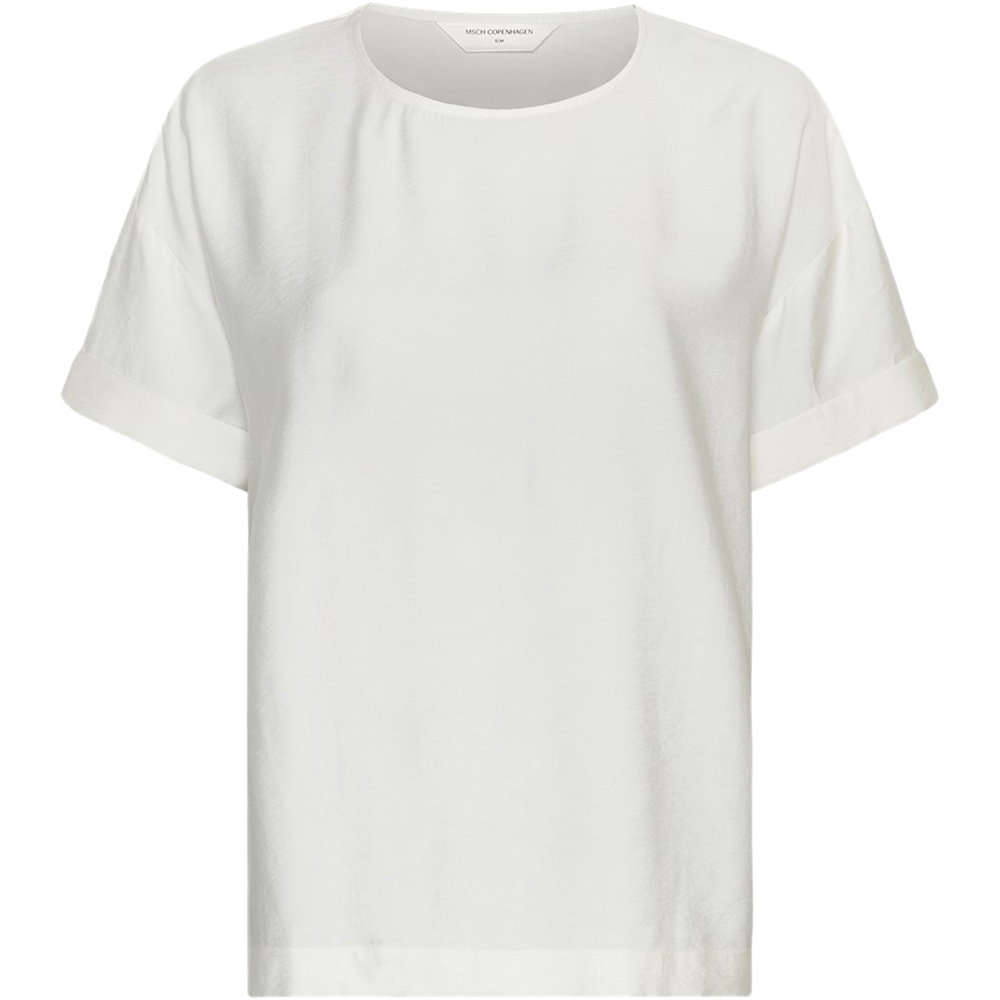 MSCH Copenhagen - Basina Amabella T-Shirt Damen egret