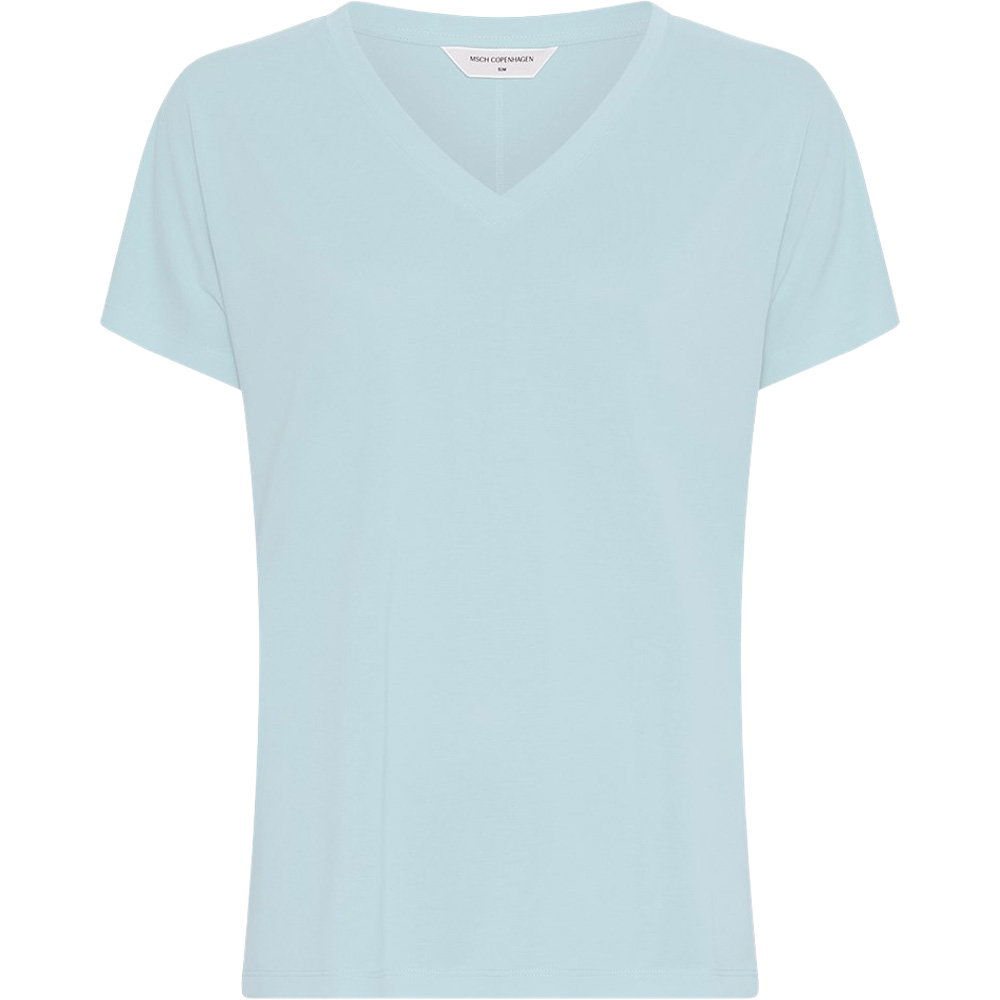 MSCH Copenhagen - Fenya Modal V Neck T-Shirt Damen summer song