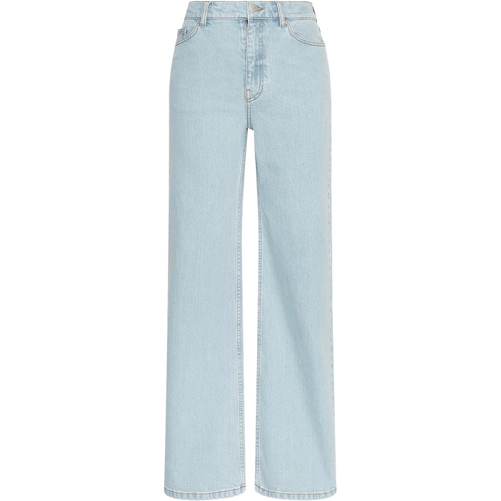 MSCH Copenhagen - Solia Ada HW Wide Jeans Damen light blue wash
