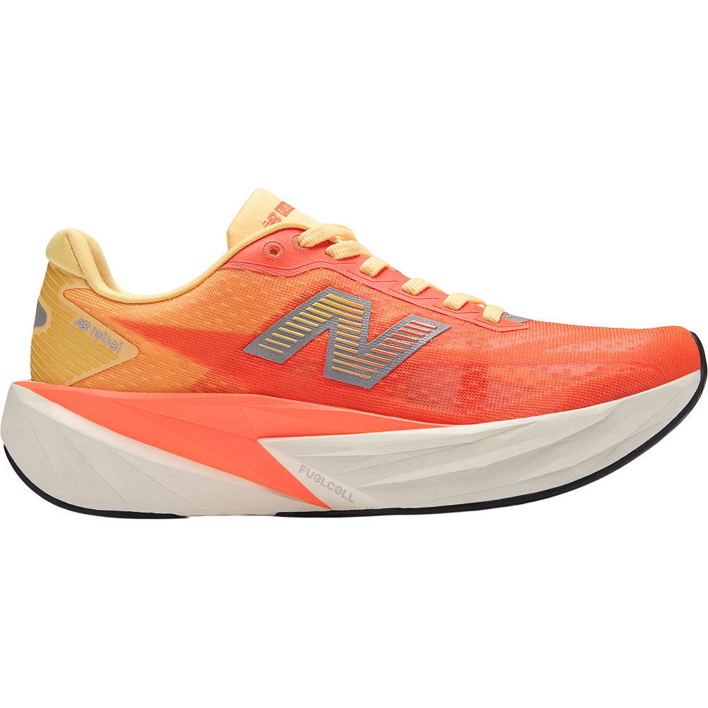 New Balance - FuelCell Rebel v5 Laufschuhe Damen tangerine heat