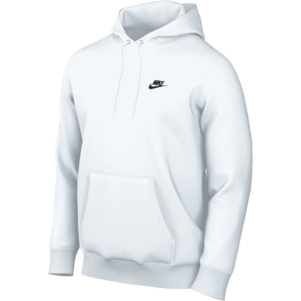 Nike - Club Fleece Hoodie Herren weiß