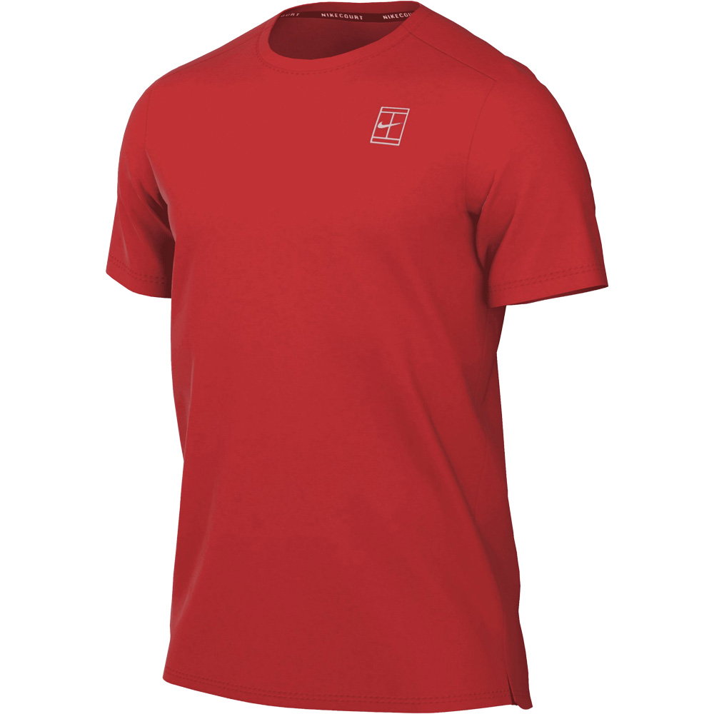 Nike - Court Advantage Dri-FIT T-Shirt Herren chile red