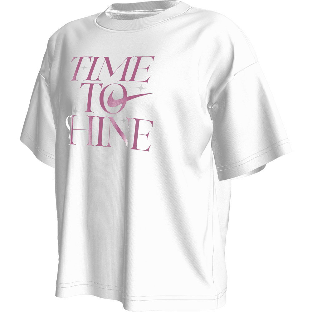 Nike - Empower Shine T-Shirt Kinder weiß