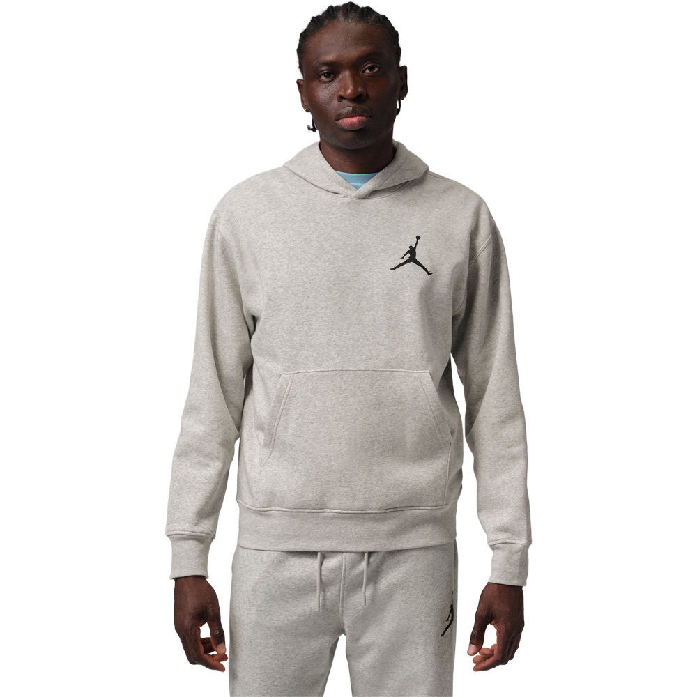 Nike - Jordan Jumpman Fleece Hoodie Herren grey heather