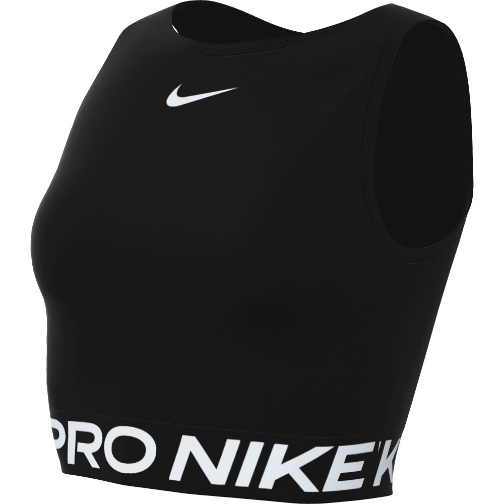 Nike - Pro Dri-FIT Crop Tanktop Damen schwarz