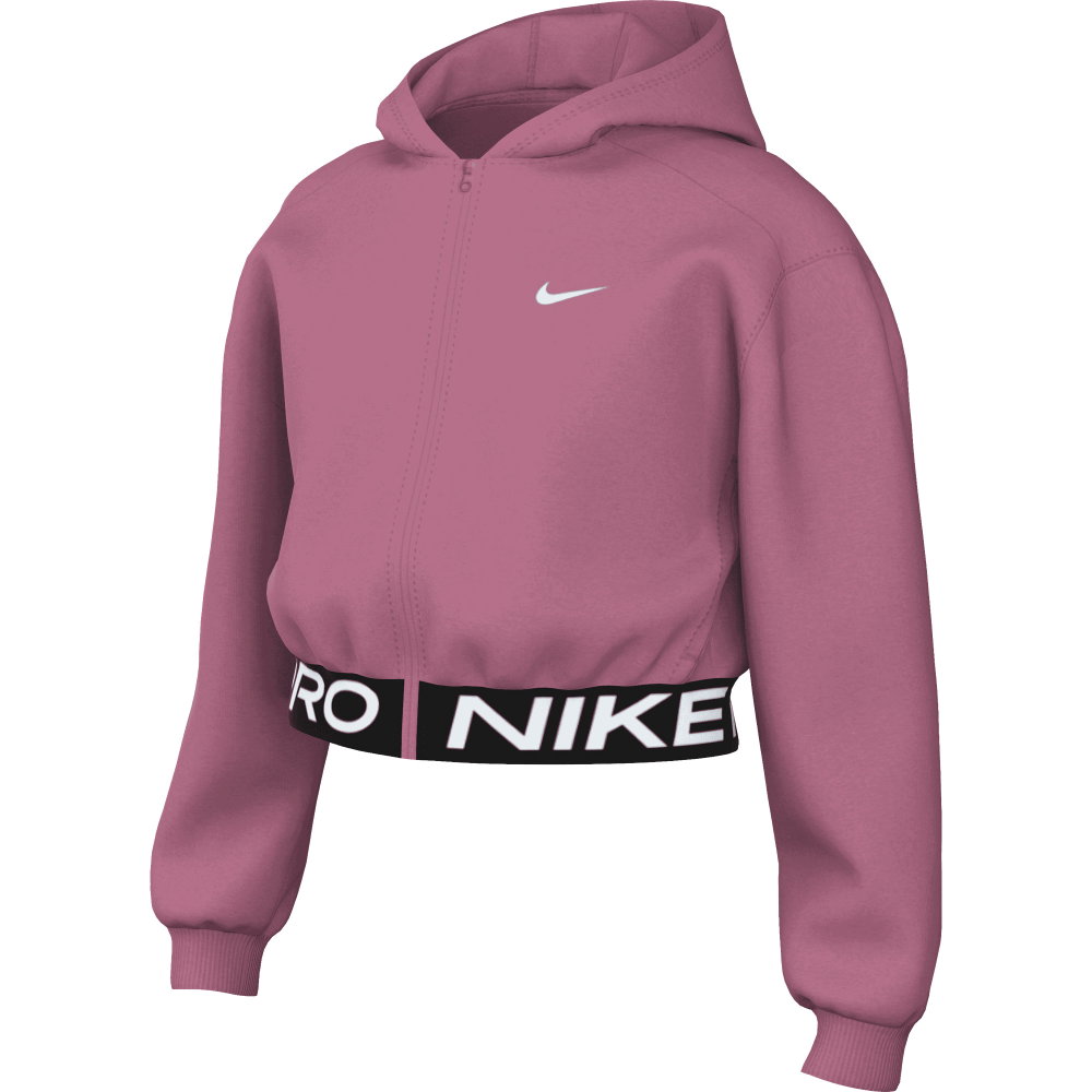 Nike - Pro Fleece Dri FIT Kapuzenjacke Kinder peony