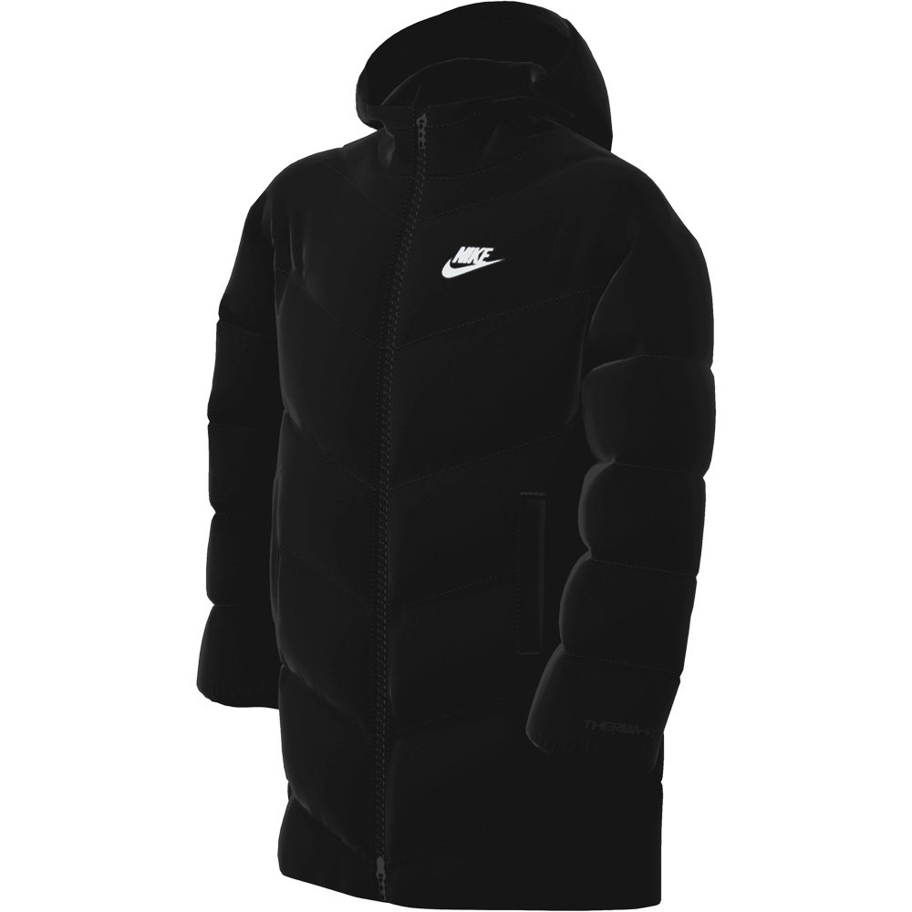 Nike - All Day Play Therma-FIT Puffer Parka Kinder schwarz