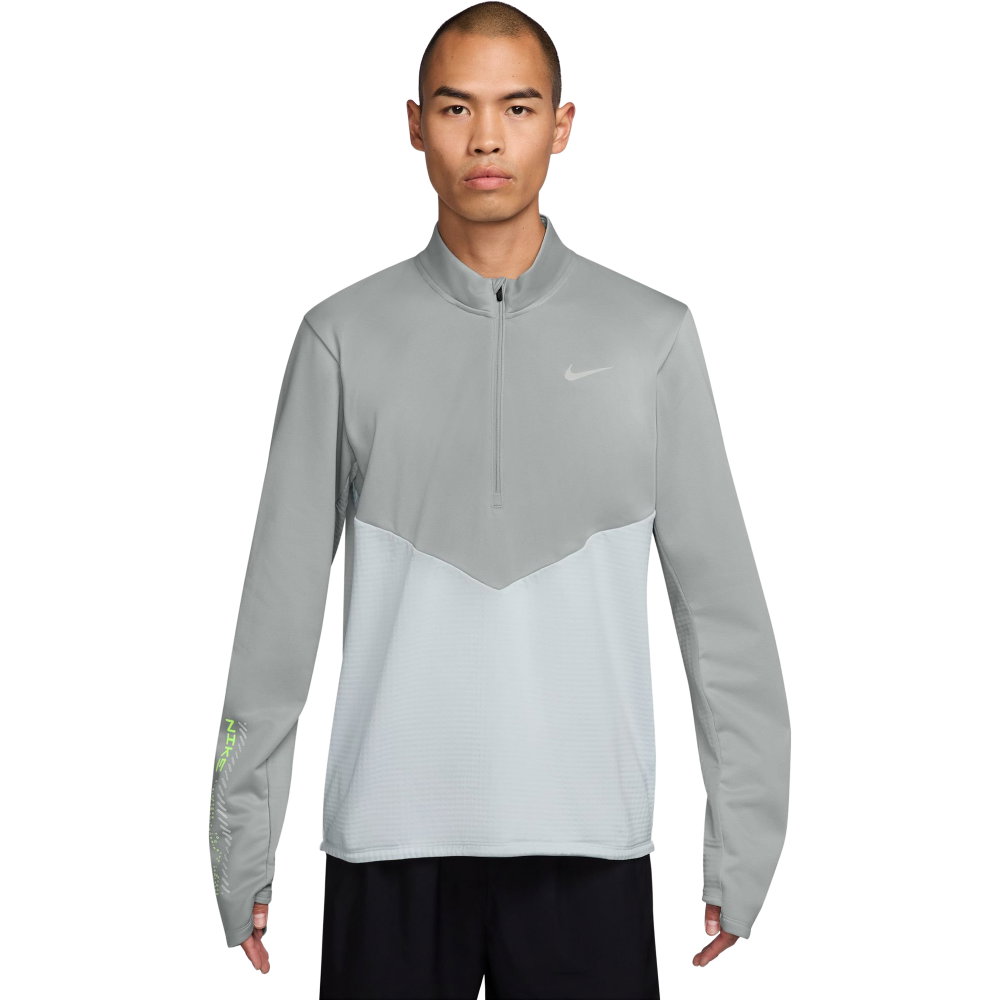 Nike - Pacer Winterized Half-Zip Longsleeve Herren pure platinum