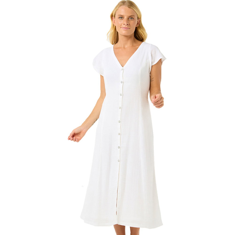 Rip Curl - Premium Surf Long Kleid Damen weiß