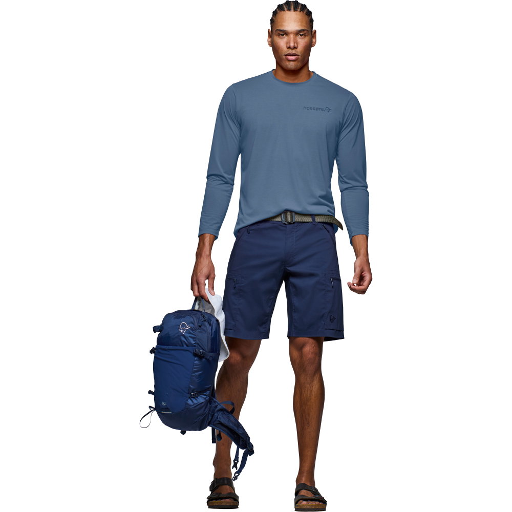 Norrona - Femund Tech Longsleeve Herren vintage indigo