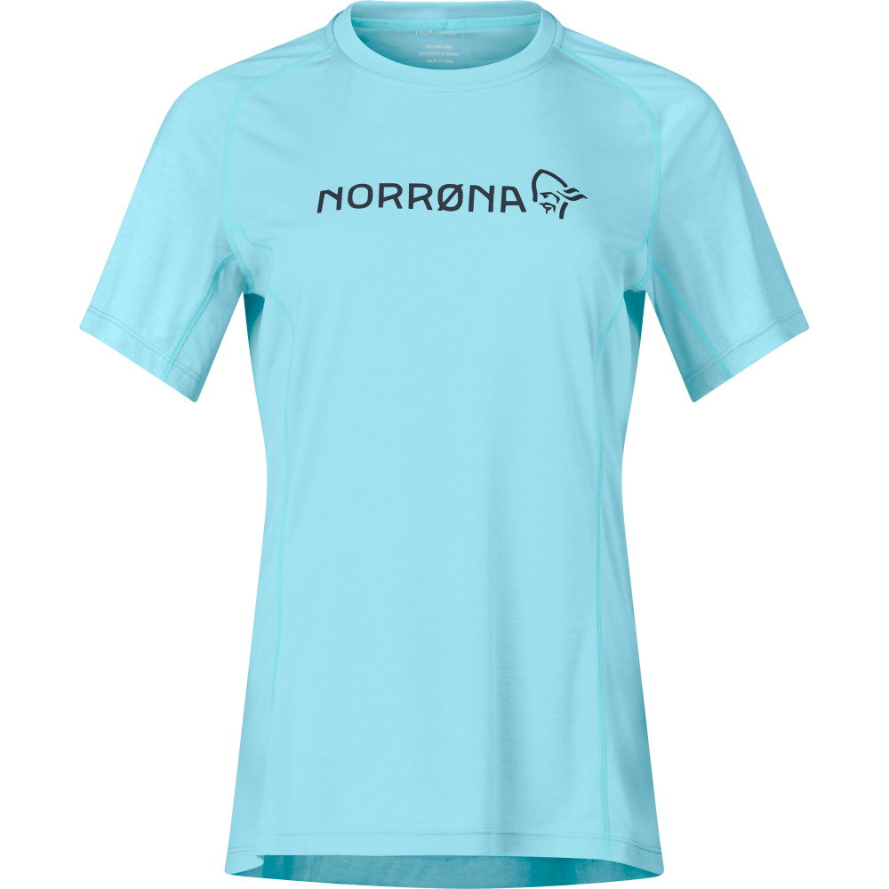 Norrona - Fjørå Equaliser Lightweight Bike T-Shirt Damen aqua haze