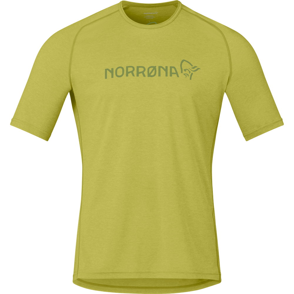 Norrona - Fjørå Equaliser Lightweight Bike T-Shirt Herren golden lime
