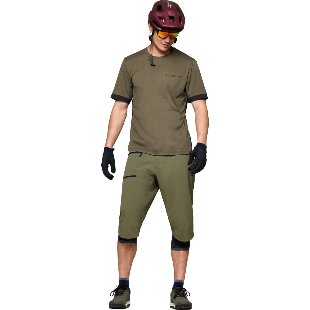 Norrona - Fjørå Equaliser Bike T-Shirt Herren olive night