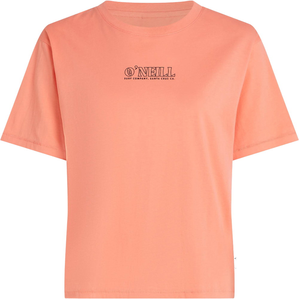 O'Neill - Boxy Back-Print T-Shirt Damen funky peach