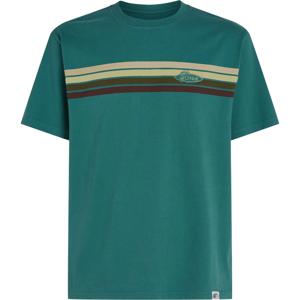 O'Neill - O'Rignals Front-Stripe T-Shirt Herren botanical heat