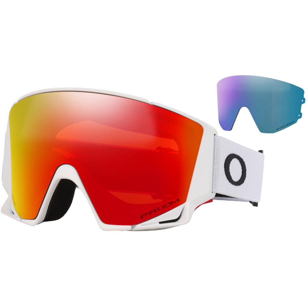 Oakley - Flow Scape M Skibrille matt white