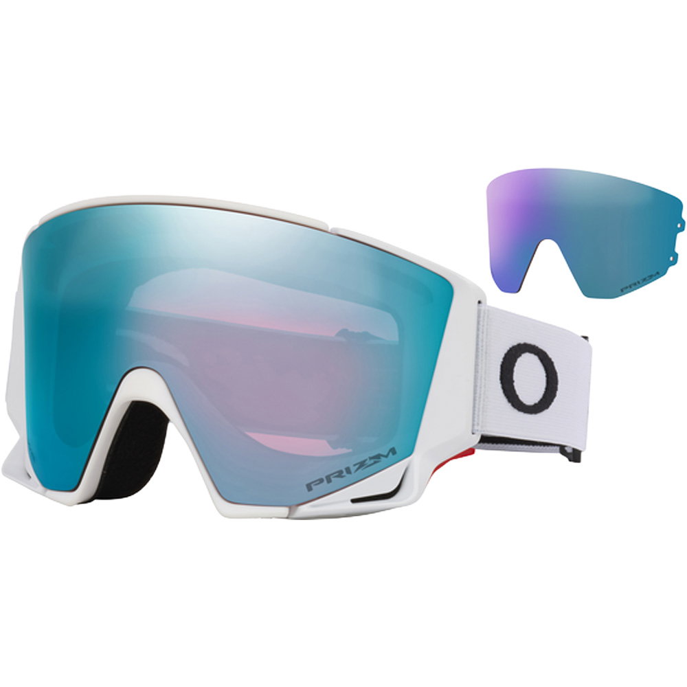 Oakley - Flow Scape M Skibrille matt white