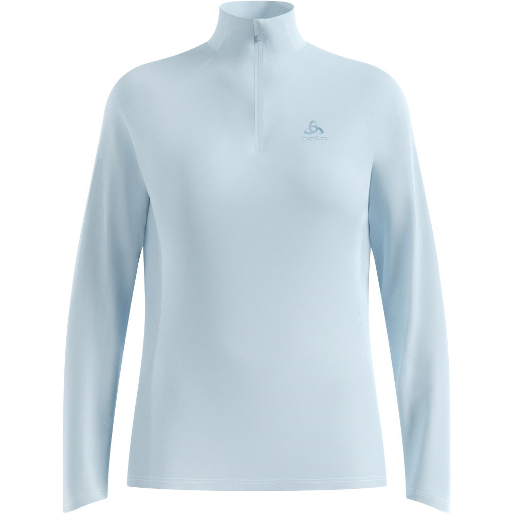 Odlo - Essential 1/2 Zip Laufshirt Damen baby blue
