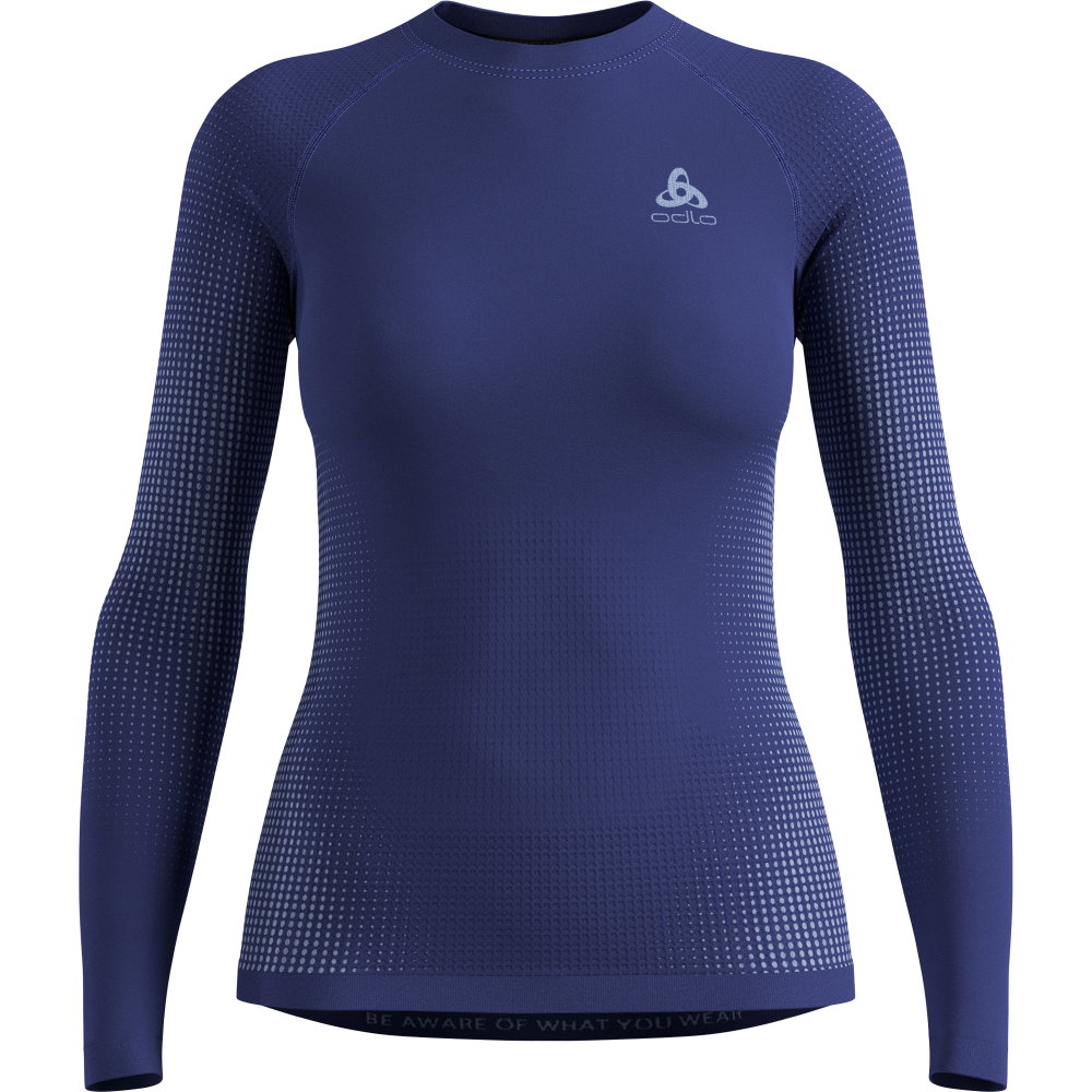 Odlo - Performance Warm Longsleeve Damen skipper blue