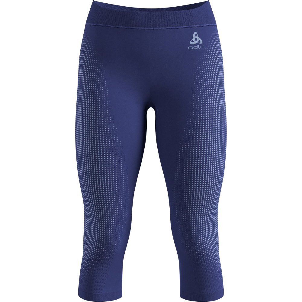 Odlo - Performance Warm 3/4 Leggings Damen skipper blue