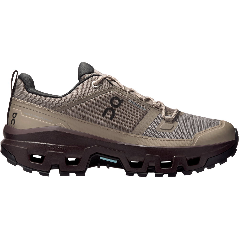 ON - Cloudrock Low WP Wanderschuhe Damen cinder