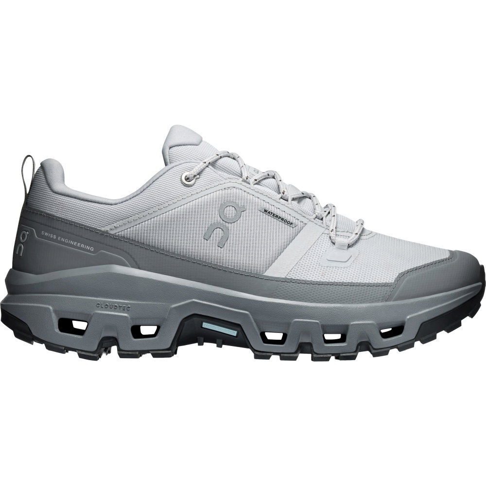 ON - Cloudrock Low WP Wanderschuhe Herren glacier