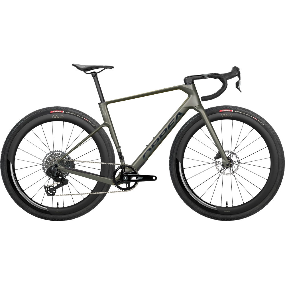 Orbea - Terra Race M31eLTD 1X Carbon Gravel Bike spaceship green