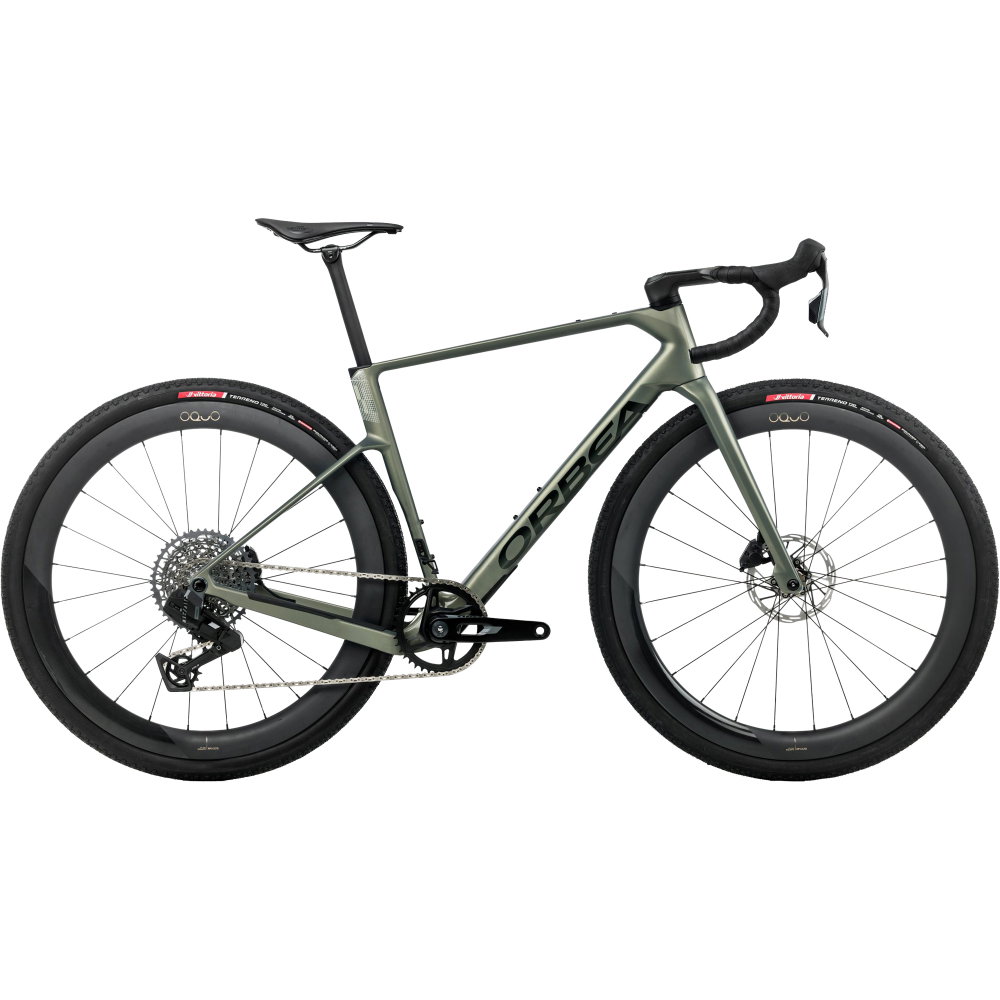 Orbea - Terra Race M31eLTD 1X Carbon Gravel Bike spaceship green