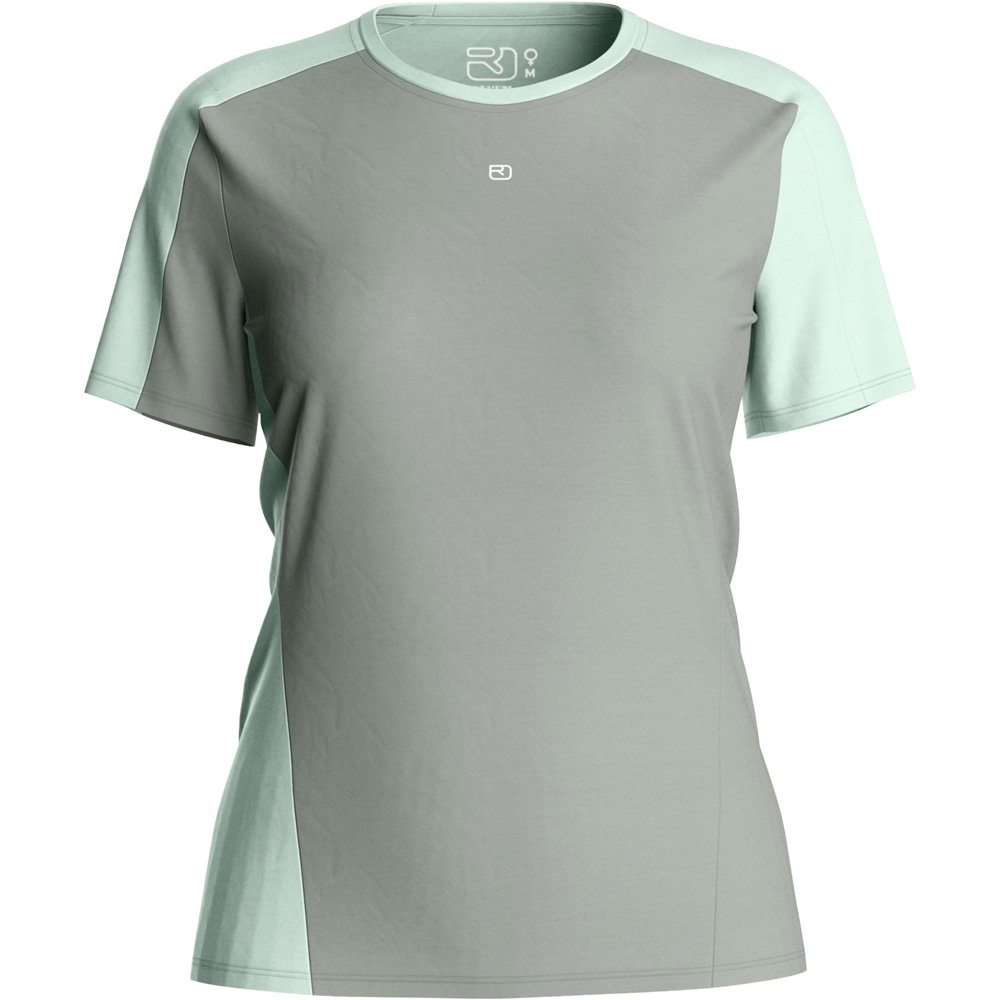 ORTOVOX - 120 Cool Tec Fast Upward T-Shirt Damen green sage