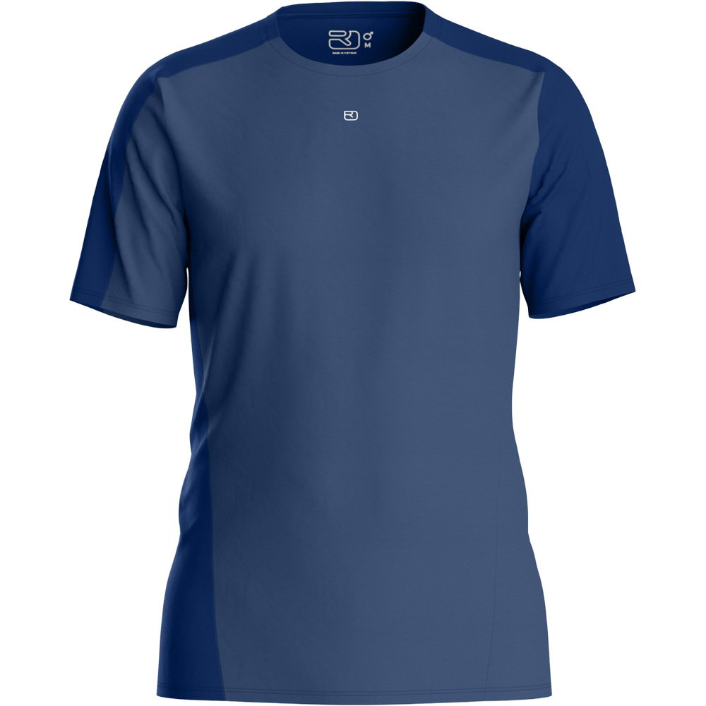 ORTOVOX - 120 Cool Tec Fast Upward T-Shirt Herren blue nunatak