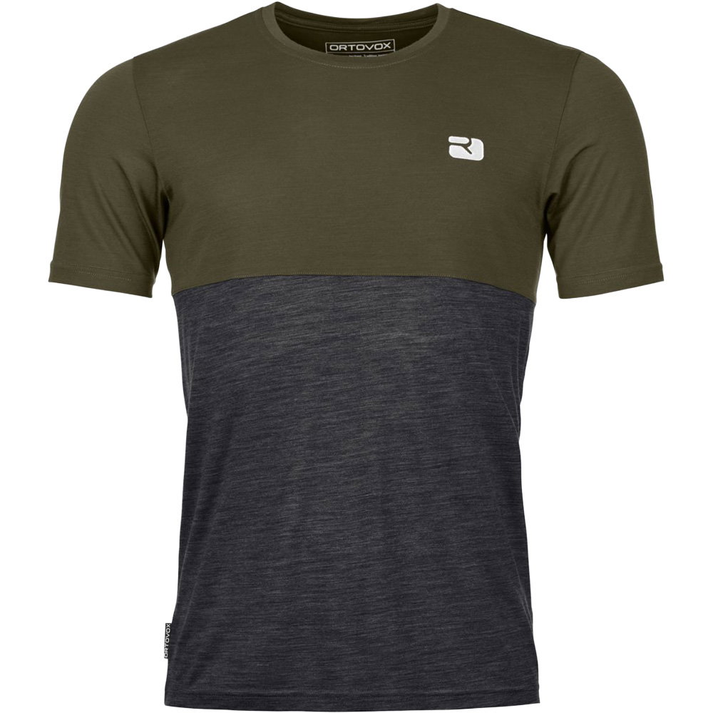 ORTOVOX - 150 Cool Logo T-Shirt Herren dark wild herbs