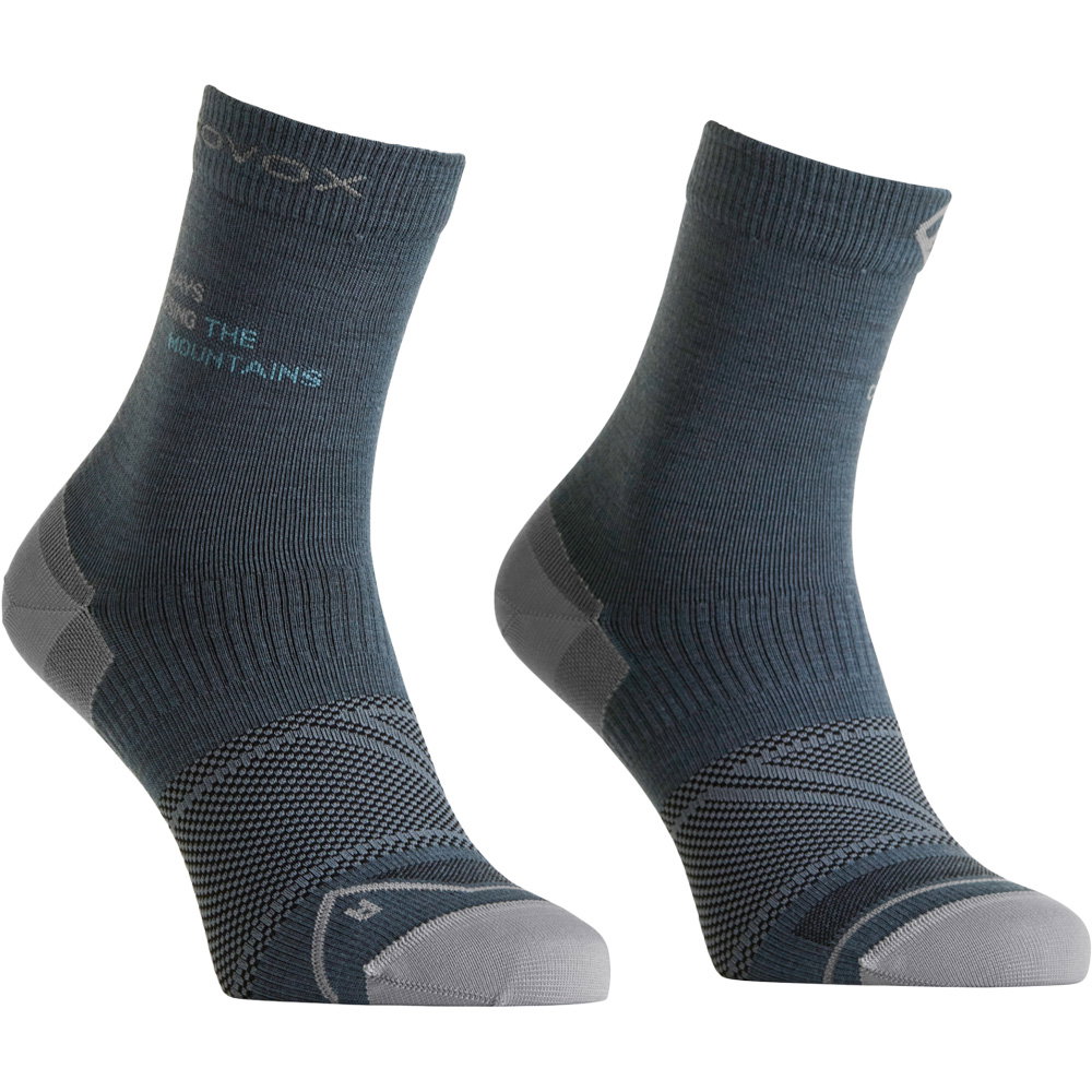ORTOVOX - Alpine Light Comp Mid Socken Damen dark arctic grey