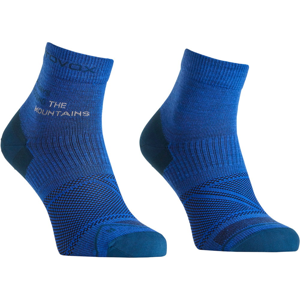 ORTOVOX - Alpine Light Quarter Socken Herren blue note