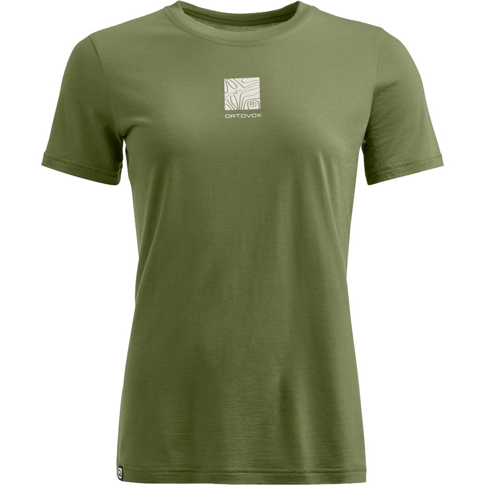 ORTOVOX - 120 Cool Tec Abstract T-Shirt Damen wild herbs Image