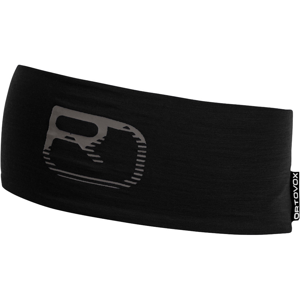ORTOVOX - 120 Cool Tec Logo Stirnband black raven