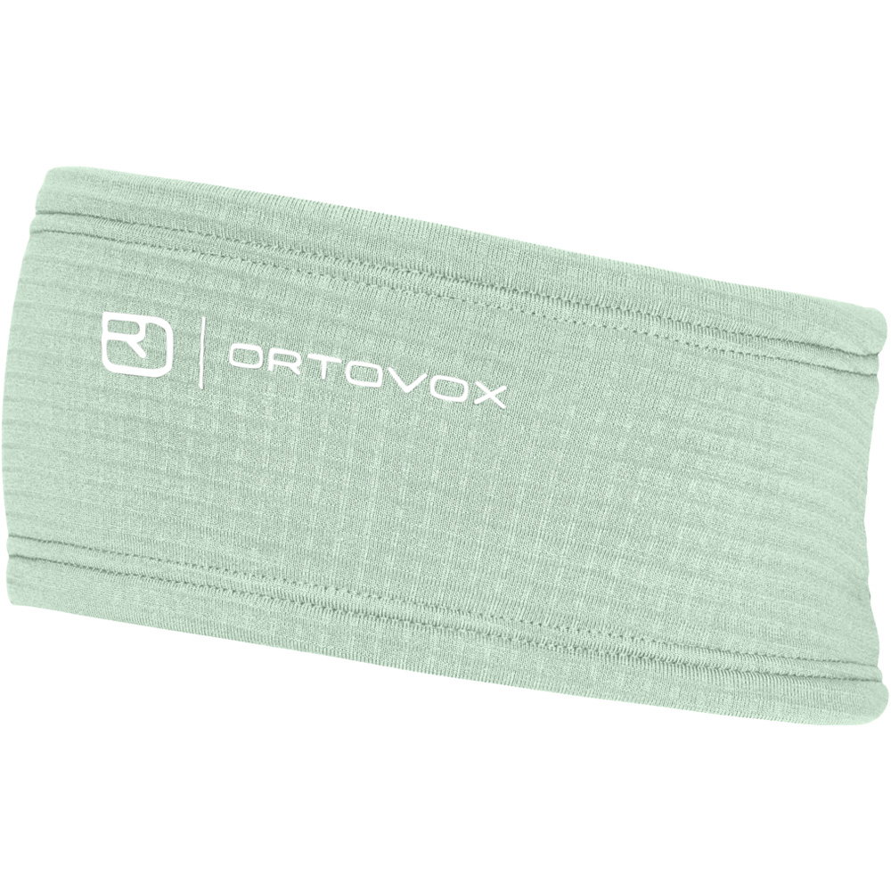 ORTOVOX - Fleece Grid Stirnband green acid