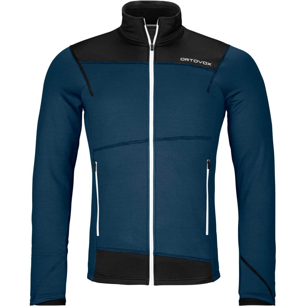 ORTOVOX - Fleece Light Jacke Herren deep ocean