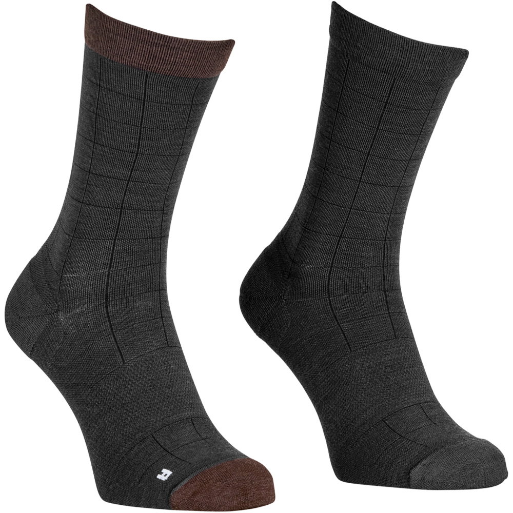 ORTOVOX - MTB Mid Light Socken Herren black raven