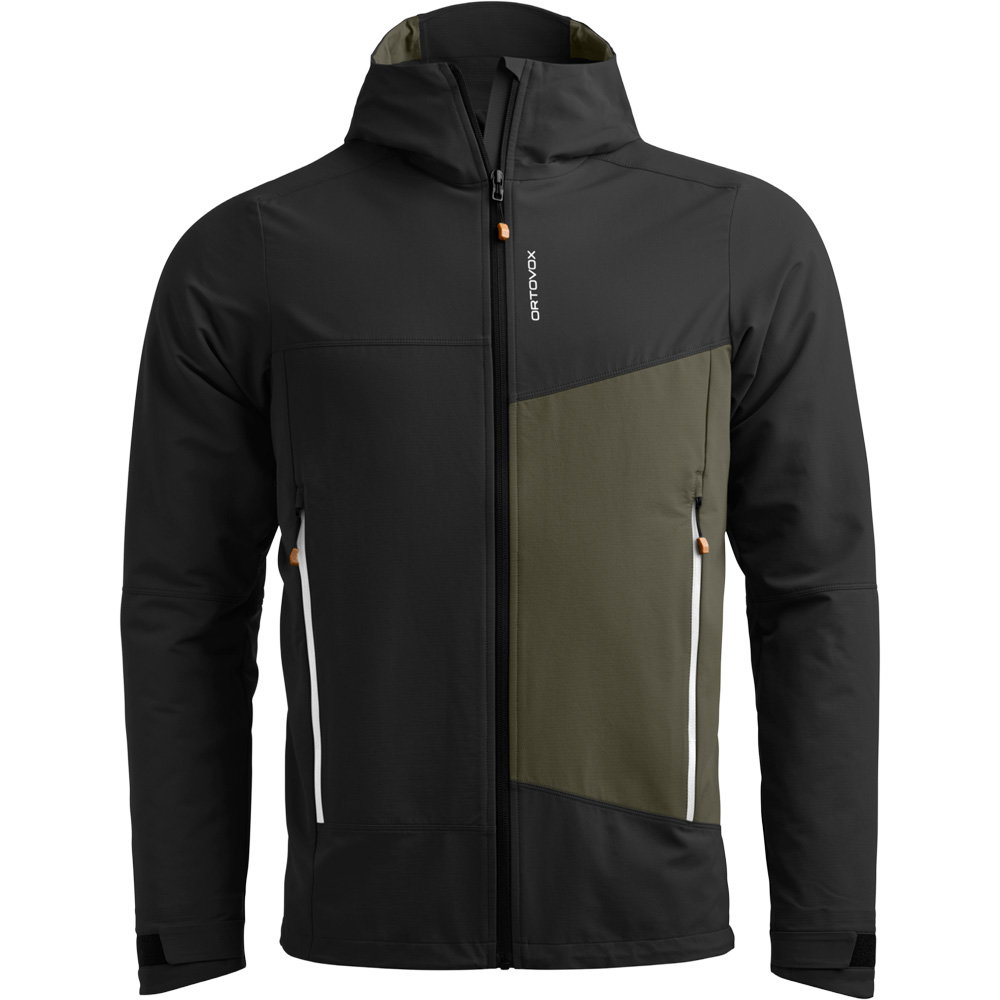 ORTOVOX - Seceda Softshelljacke Herren black raven