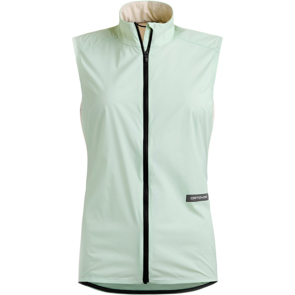 ORTOVOX - Sequence Windweste Damen green acid