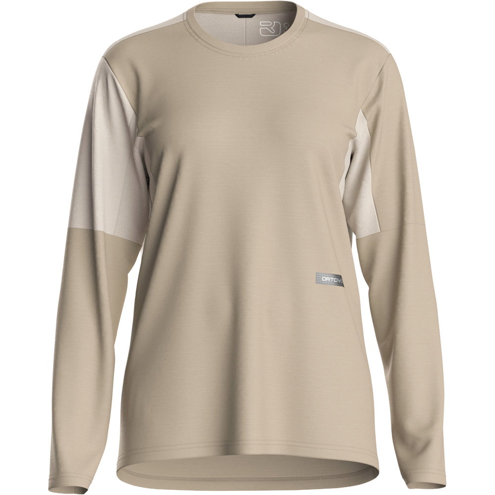 ORTOVOX - Sequence Free Bike Shirt Damen dark linen