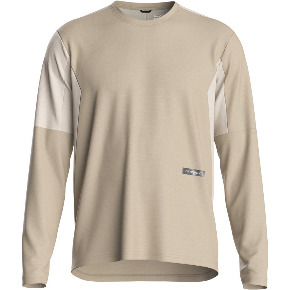 ORTOVOX - Sequence Free Bike Shirt Herren dark linen