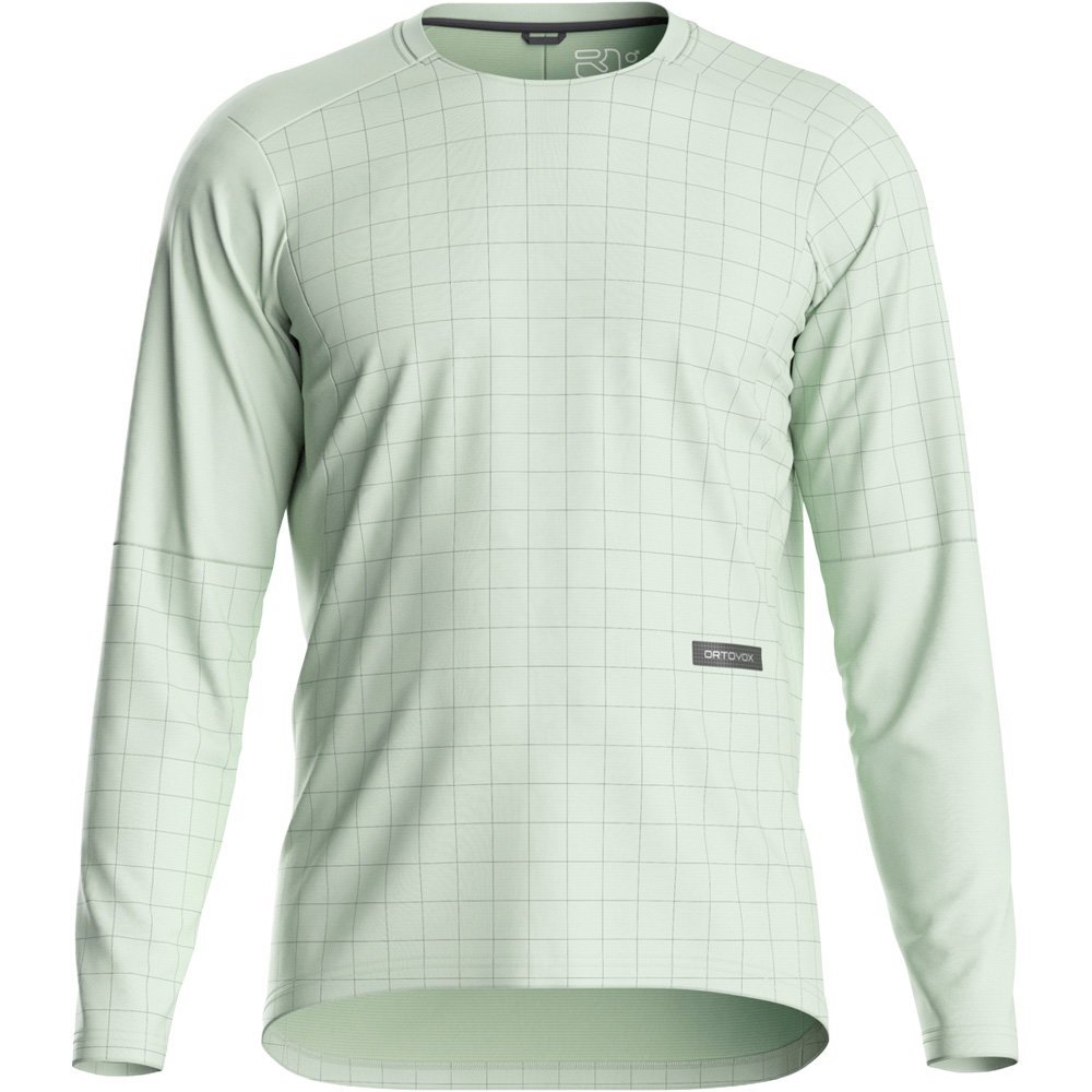 ORTOVOX - Sequence Trail Longsleeve Herren green acid